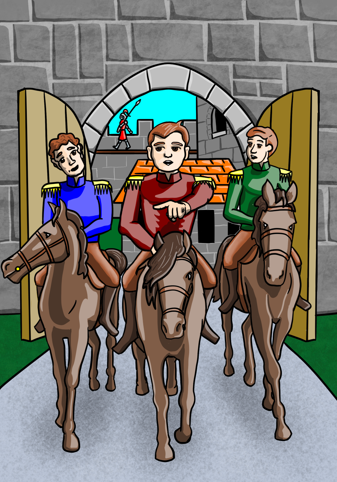 In Pursuit of a Princess panel 3